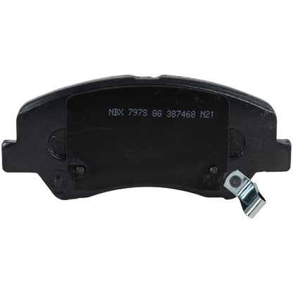 Front Ceramic Brake Pads for Kia Rio & Hyundai Accent (2012-2018)