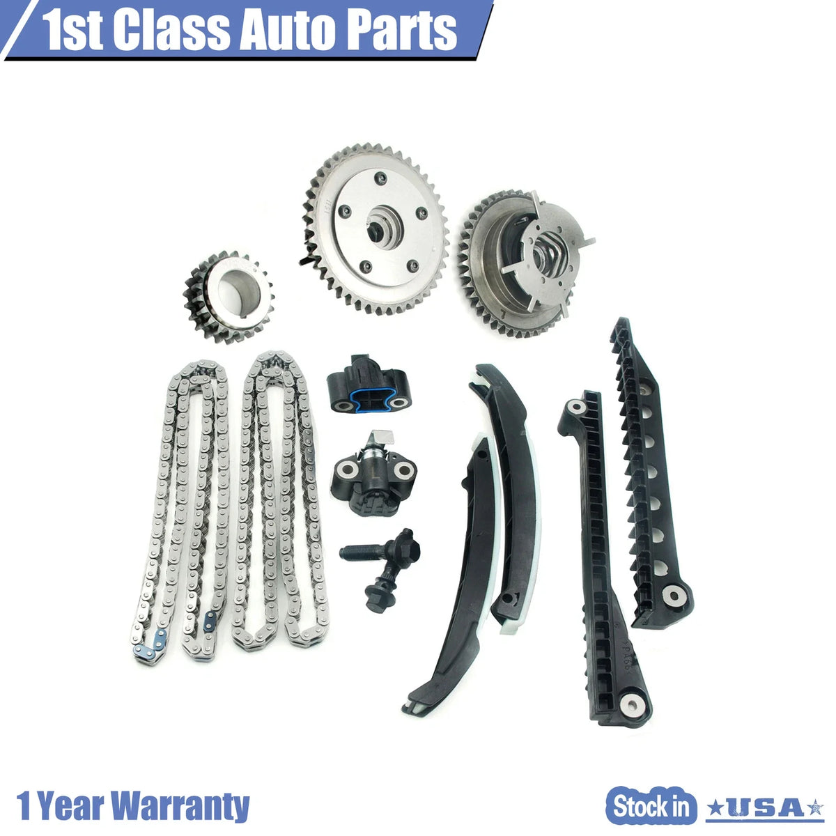 Timing Chain Phaser Repair Kit for Ford F150 F250 Lincoln 5.4L (2004–2010)