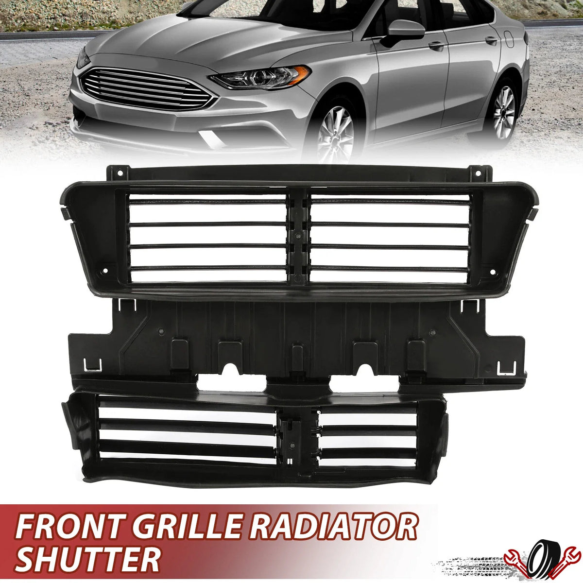 Front Grille Radiator Shutter Assembly for Ford Fusion (2017–2020)