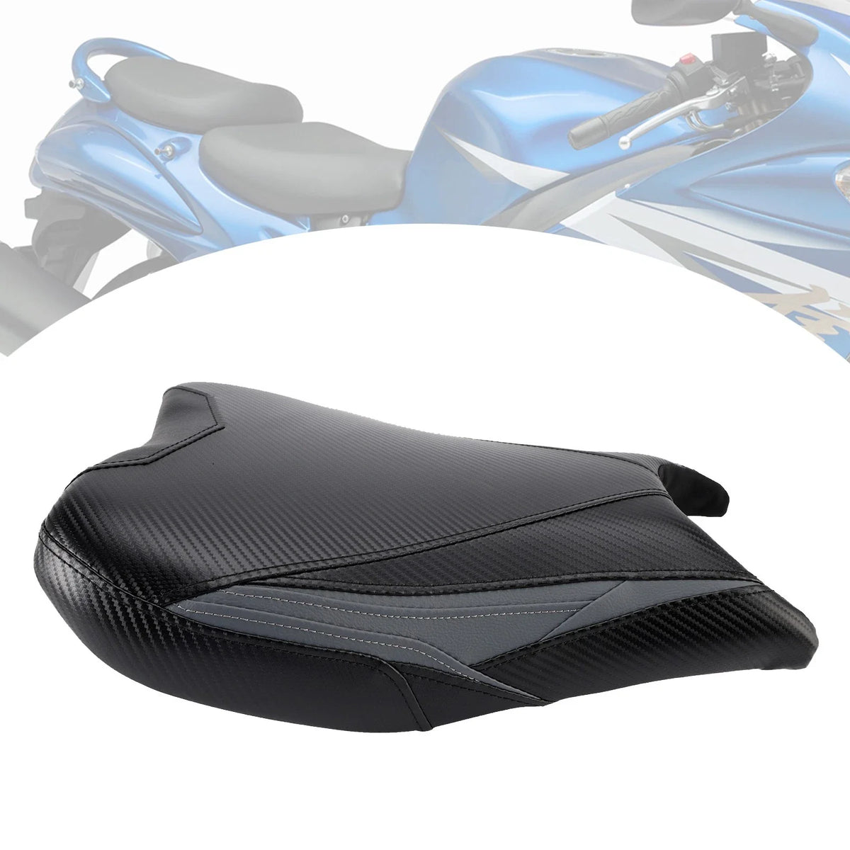 Front Driver Seat Gray Pillion for Suzuki GSX1300R (2022-2024)