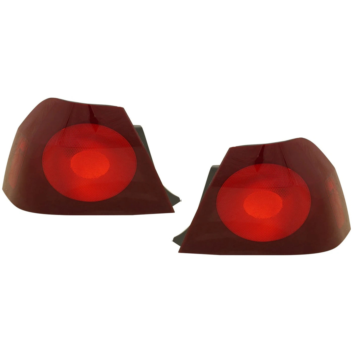Halogen Tail Light Set of 2 for Chevy Impala (2000–2004) Outer Red Lens