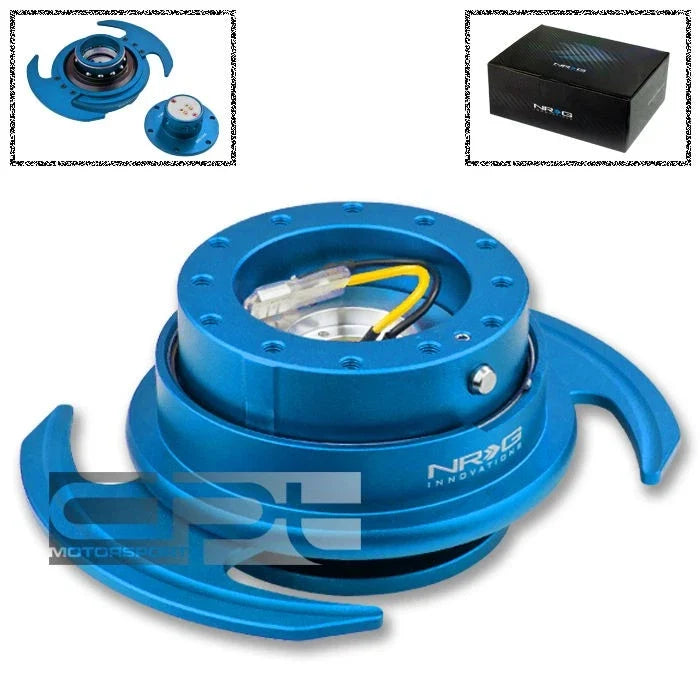 NRG Quick Release Hub + Handle for Steering Wheel (Gen 3.0, SRK-650NB)