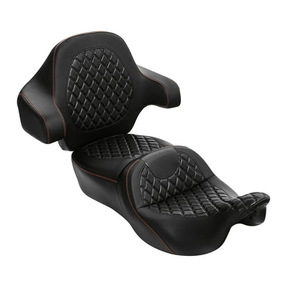 Backrest Seat for Electra Glide by Harley (2014-2023)