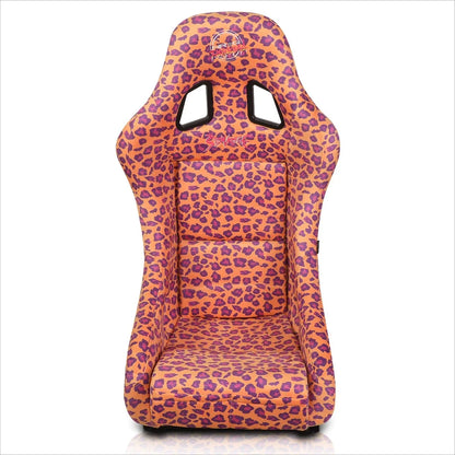 NRG FRP-303-OR-SAVAGE Racing Bucket Seat for Universal Fit