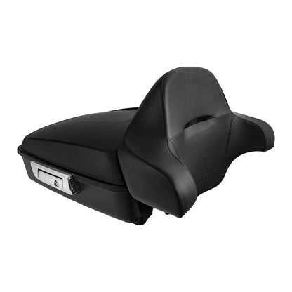 Trunk Backrest Pad Rack Matte Finish for Harley Electra Glide 2009-2013