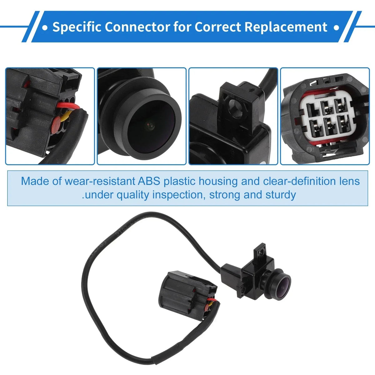 Rear View Camera 120-180° for 2010-2023 Dodge Ram 1500