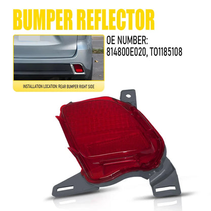 Rear Reflector Lamp Case for Toyota Highlander (2014-2019)