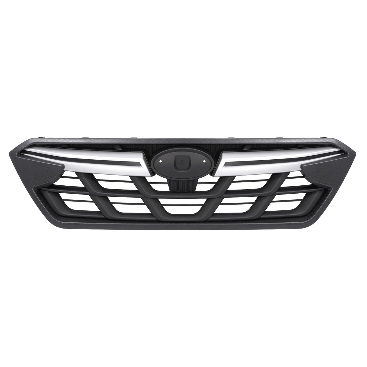 Front Grille Trim Chrome Bumper for Crosstrek Subaru (2021-2023)