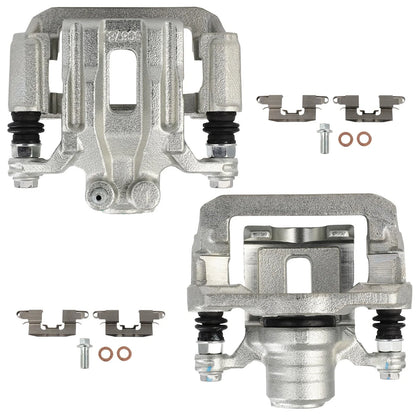Brake Calipers Rear Pair w/ Bracket for Nissan Pathfinder (2005-2012)