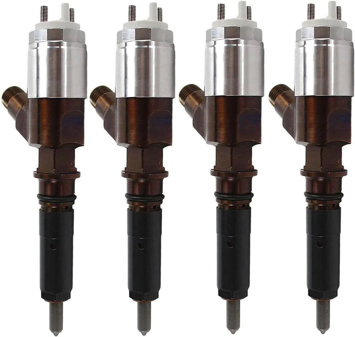 Set of 4 Fuel Injectors for Caterpillar C4.4 C6.6