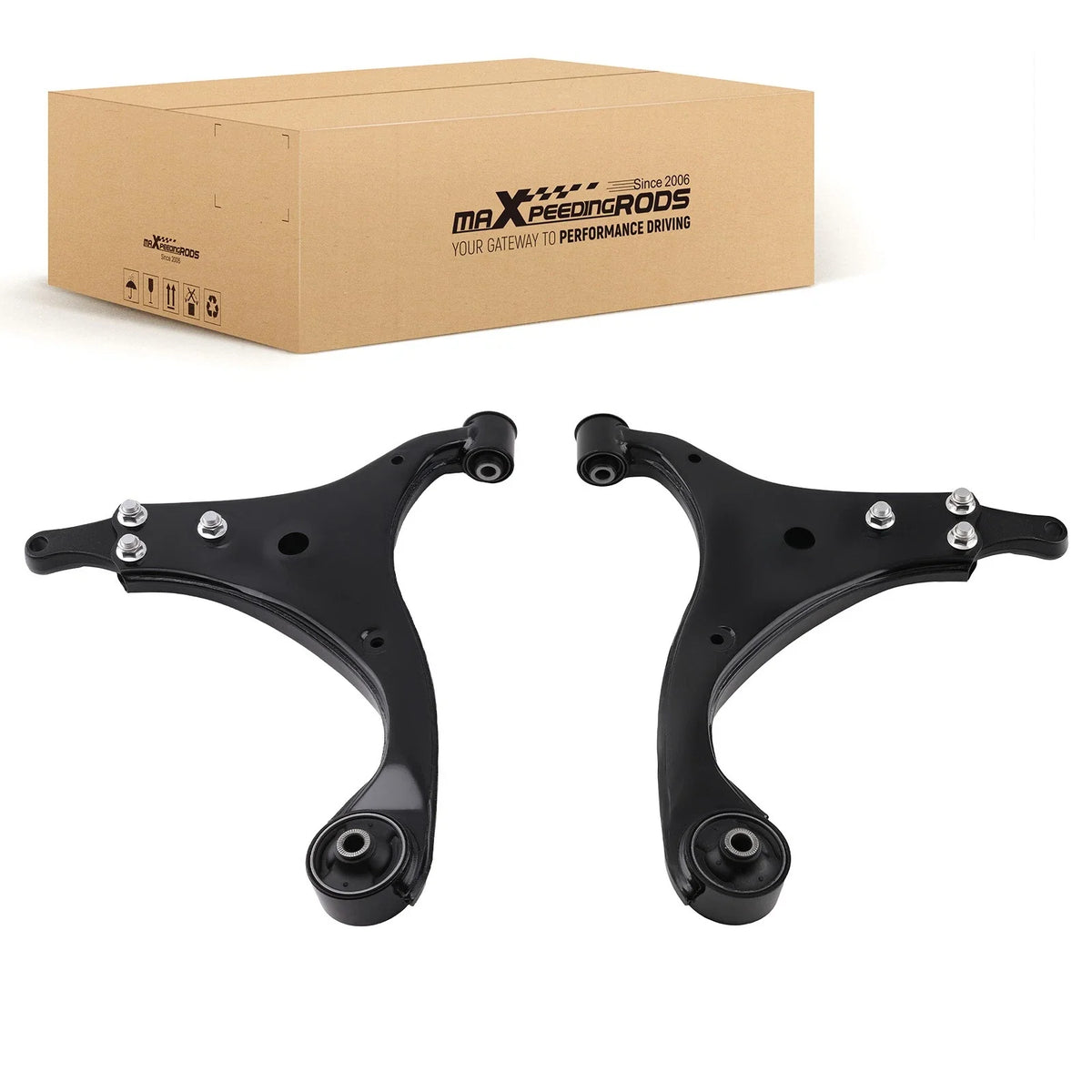 2X Front Lower Control Arms for Hyundai Elantra (2007–2010)