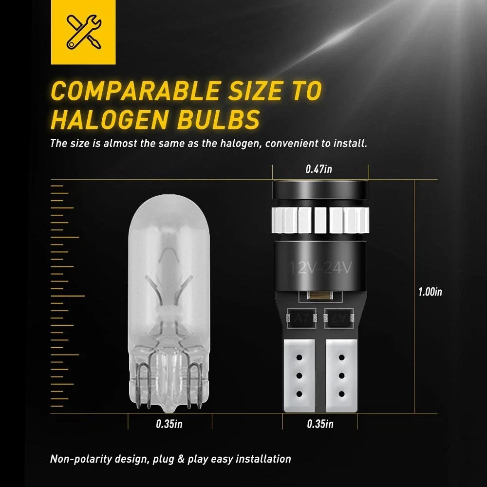 T10 168 194 LED Dash Light Bulb Socket from AUXITO