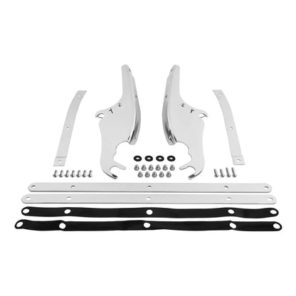 Windshield Mounting Bracket Kit for Harley Softail FLST Series 2000-2017