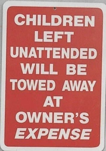 Funny Man Cave Sign for Garage Workshop (Plastic)