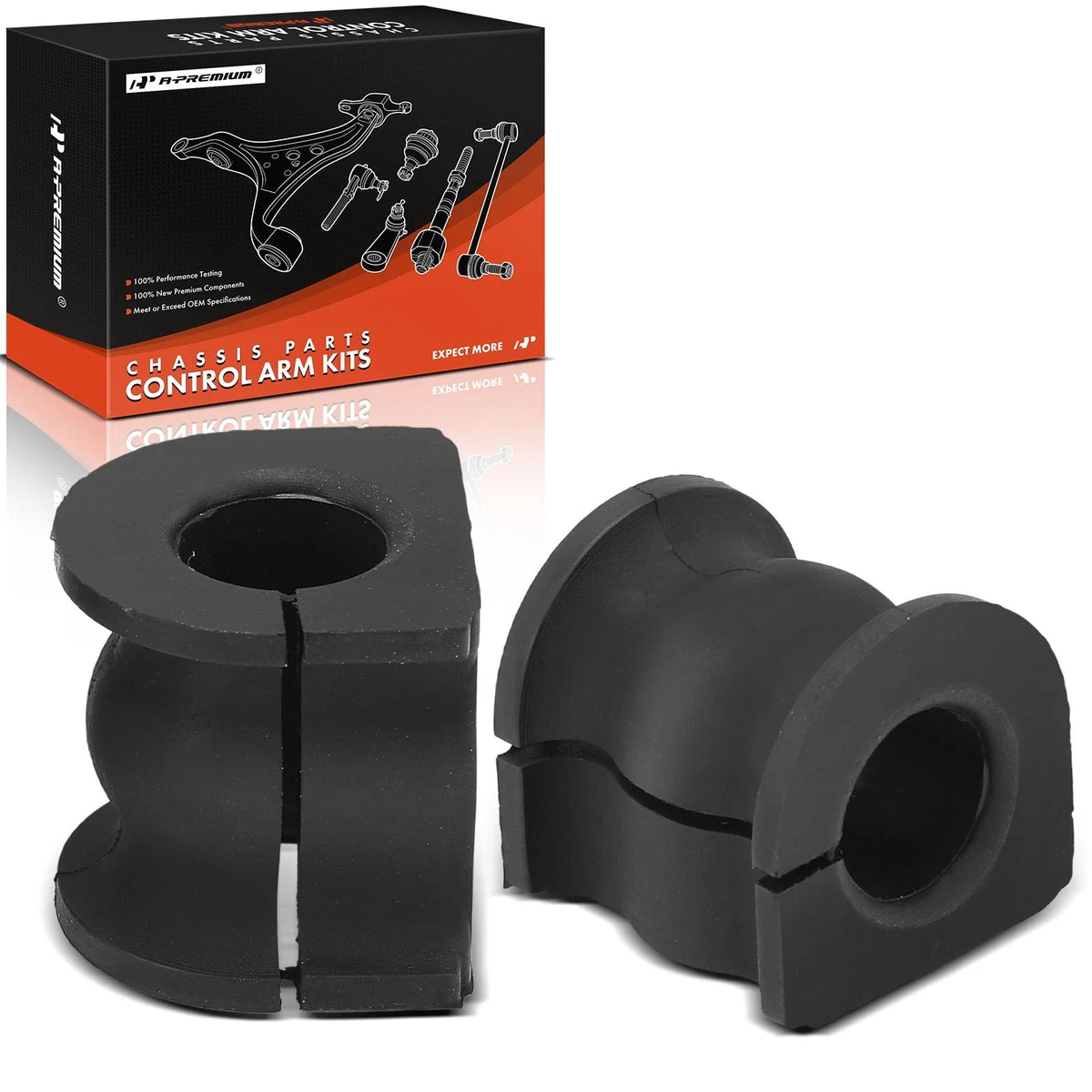 2X Rear Sway Bar Bushing Kit for Honda CR-V (2002–2004)
