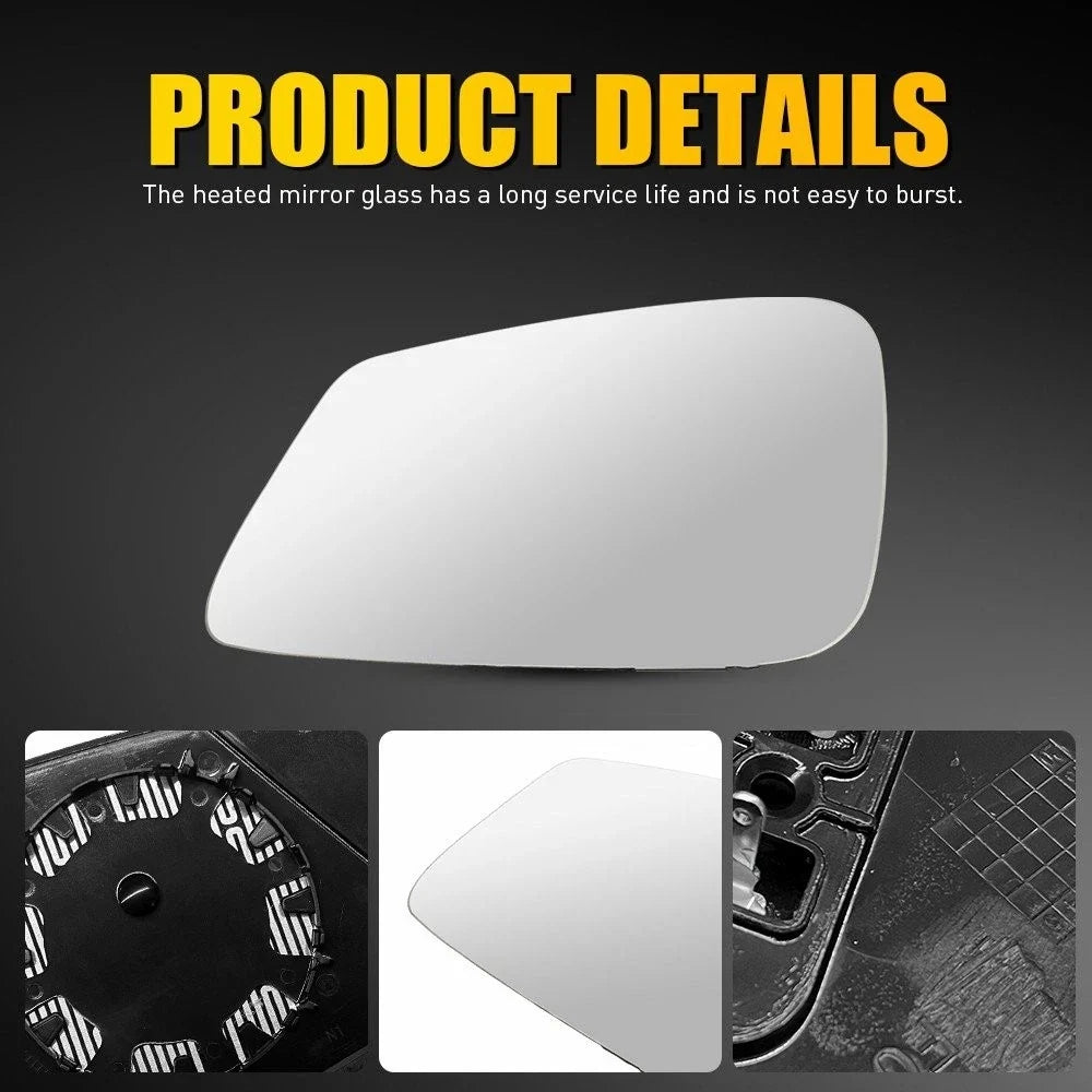 Left Side Heated Mirror Glass for BMW 328i 320i 328d 428i (2012-2018)