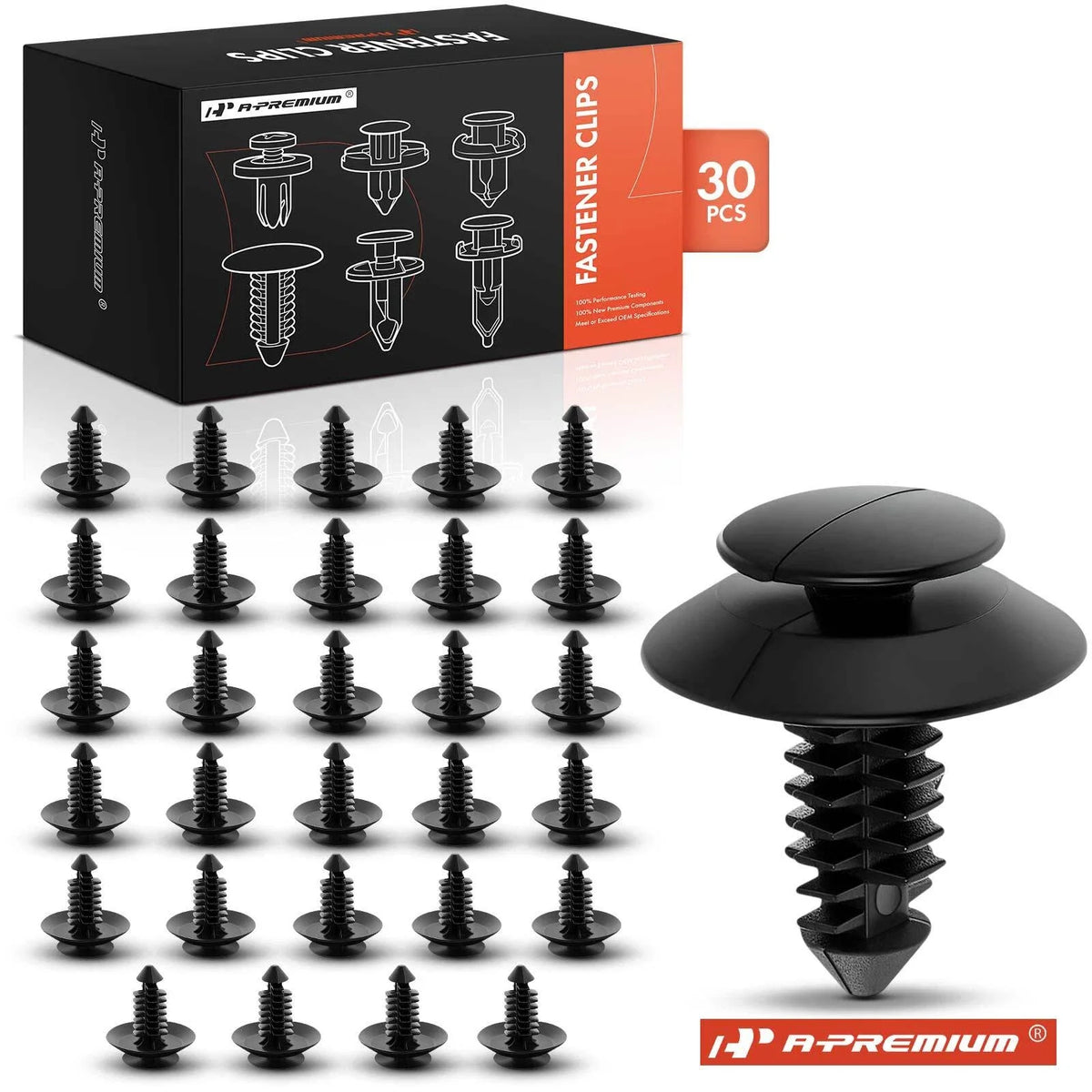 30Pcs Door Trim Panel Clip Fastener for Ford Mustang