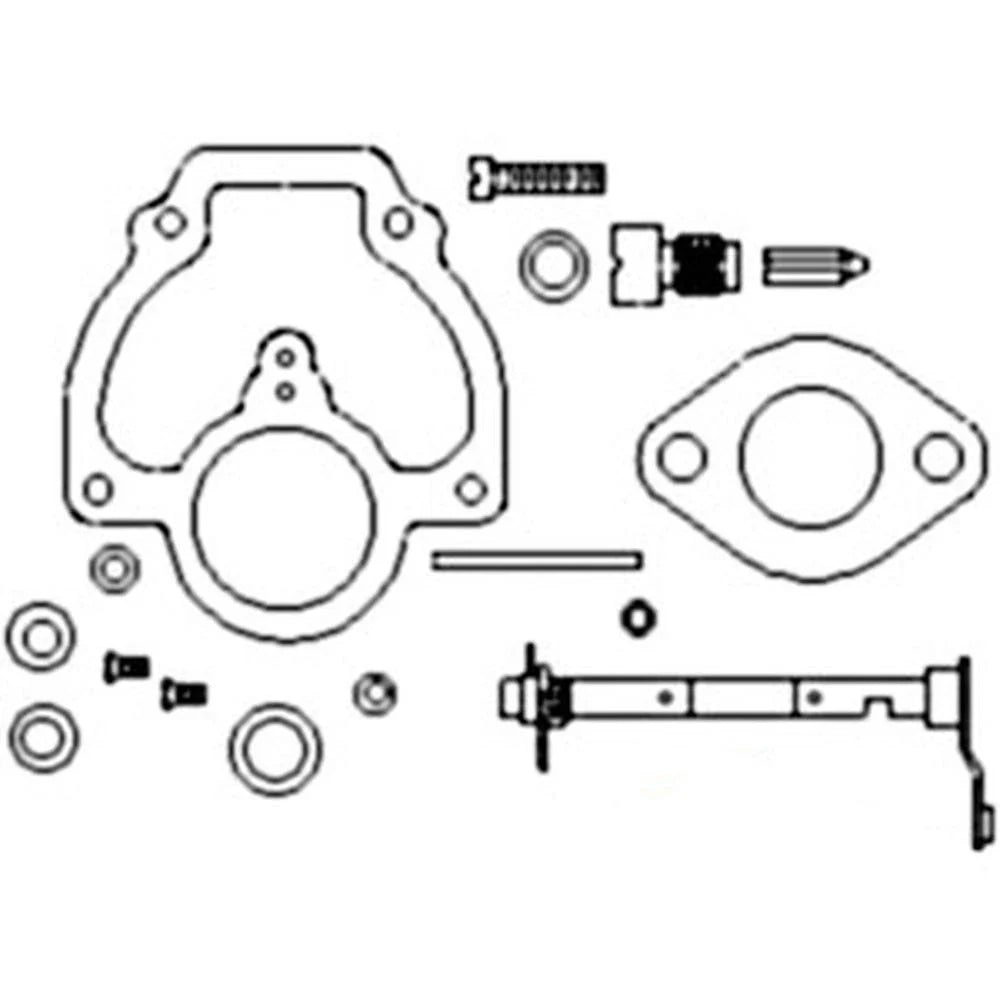 Complete Carburetor Kit for Case IH Tractor C (C551V ZCK20, Zenith #8964)
