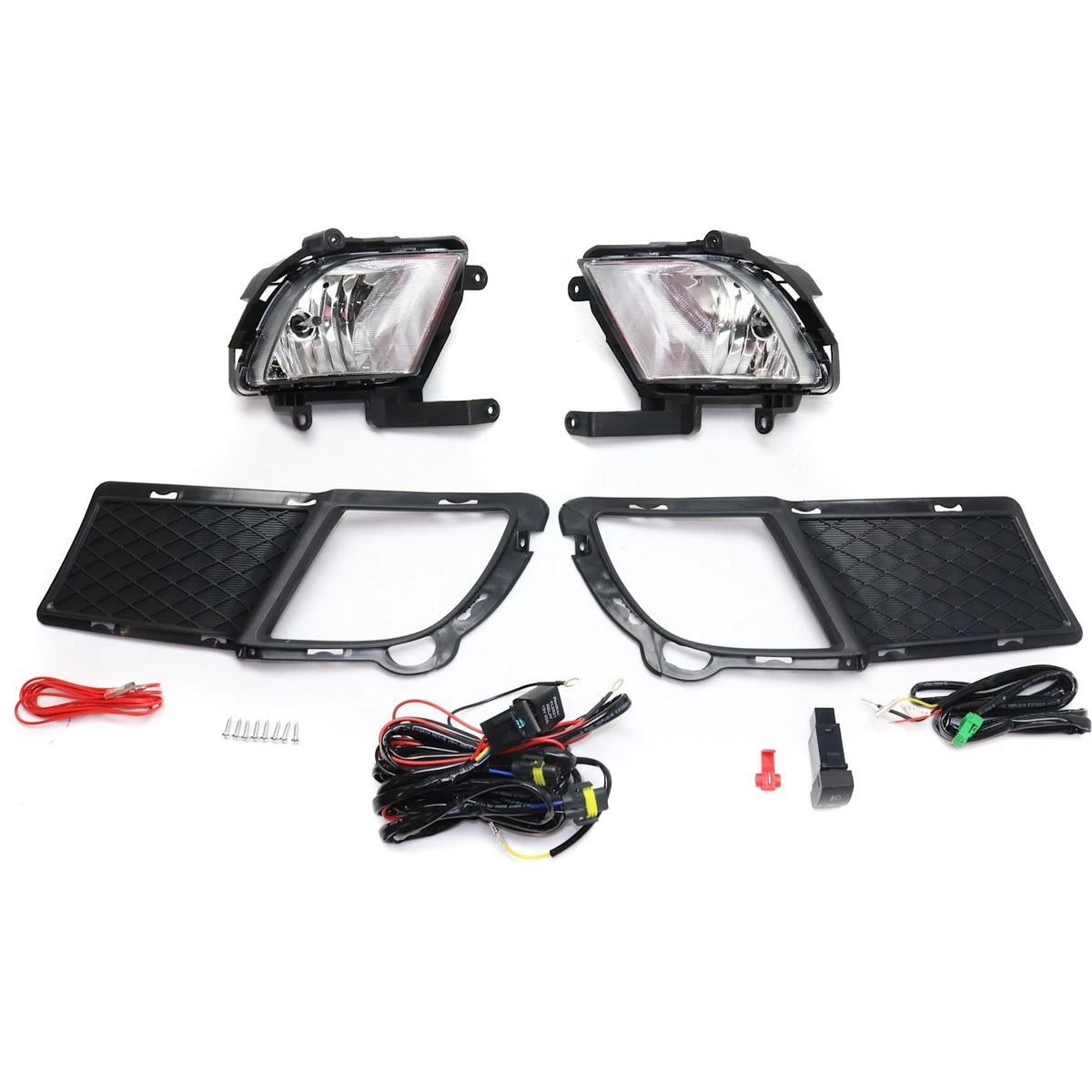 Fog Lights for Kia Forte (2010–2012) - Front Driver & Passenger Side