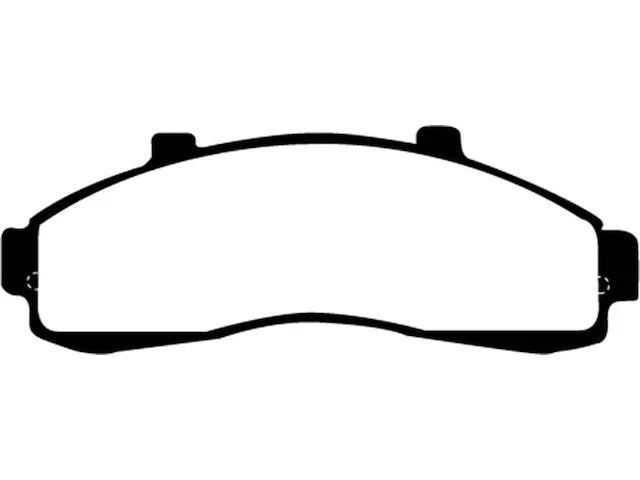 Front Brake Pad Set for Mazda B4000 (1995–2002) XY583FH
