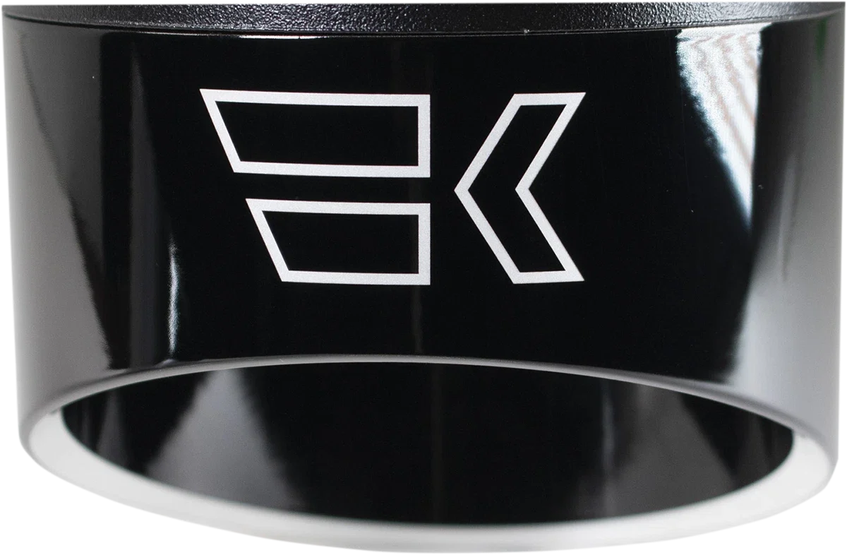 Replacement End Cap for KHROME WERKS Edge 4-1/2" Black (200714P)