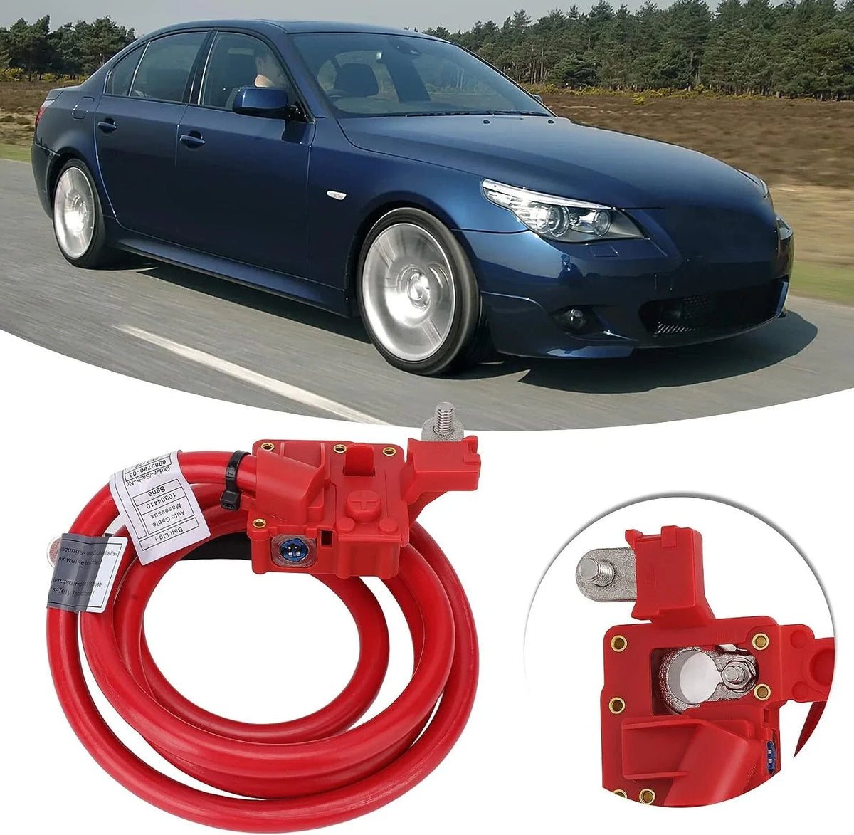 Positive Plus Pole Battery Cable SBK2 for BMW E60 535xi (2004–2010)