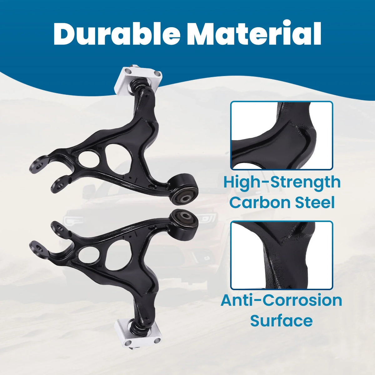 Rear Upper Control Arms + Forward Lateral Links for Ford Taurus (2011–2019)