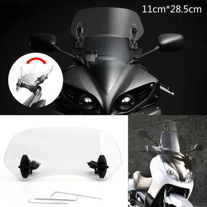 Windshield Extension Spoiler Deflector for Universal Fit (Adjustable)