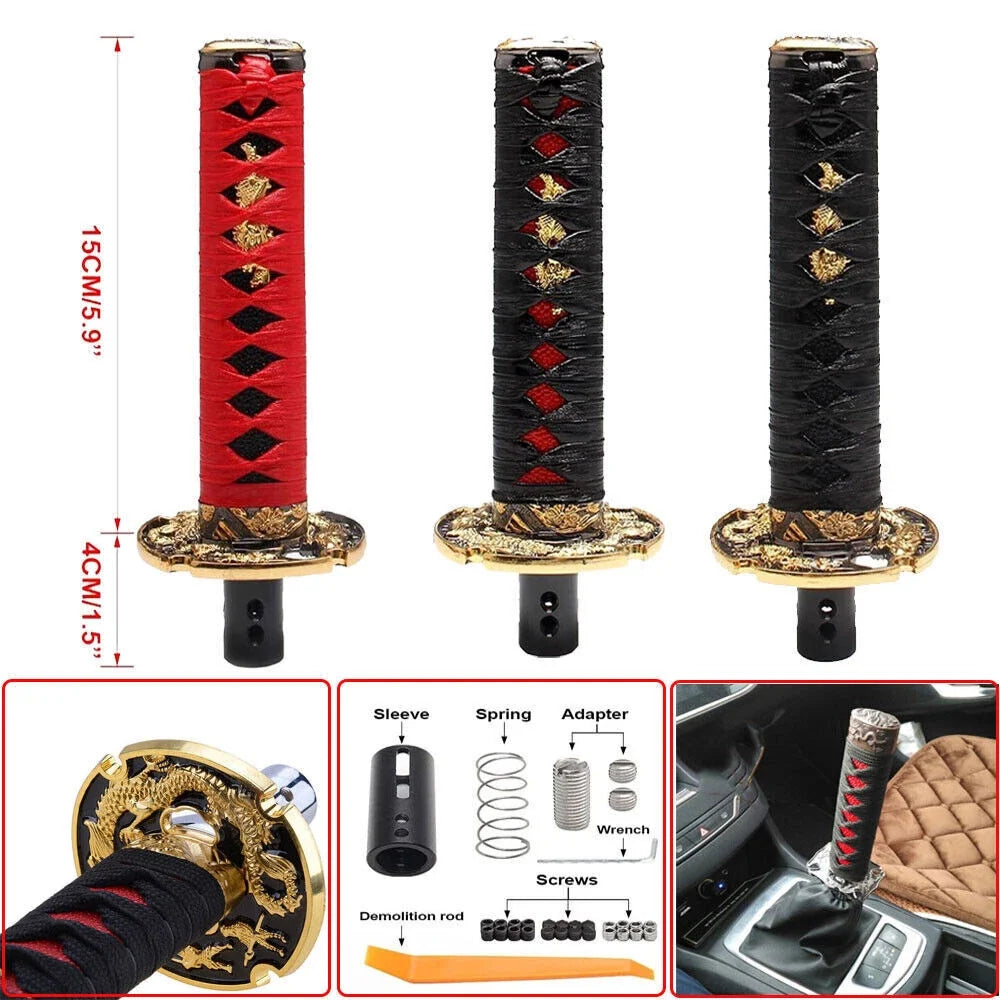 Samurai Sword Automatic Gear Shift Knob for Universal Vehicles (15cm)