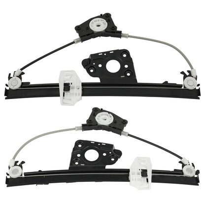 Window Regulator Set for BMW 328i (2007-2012) Left Right Rear
