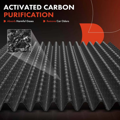 2X Cabin Air Filter with Activated Carbon for Nissan Rogue 2008-2013