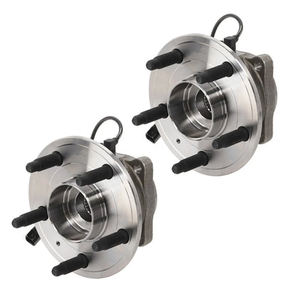 Rear 5 Lug Wheel Hubs - Set of 2 for Chevrolet Equinox 2010-2017