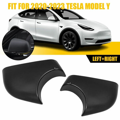 2-Piece Set of Lower Cover Trim for Tesla Model Rearview Mirrors 2020–2023