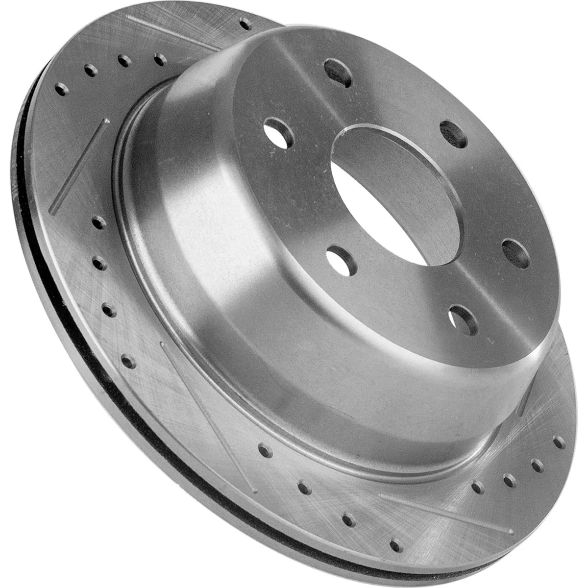 Set of 2 Cross-Drilled Slotted Disc Brakes for Yukon XL 1500 2000-2002