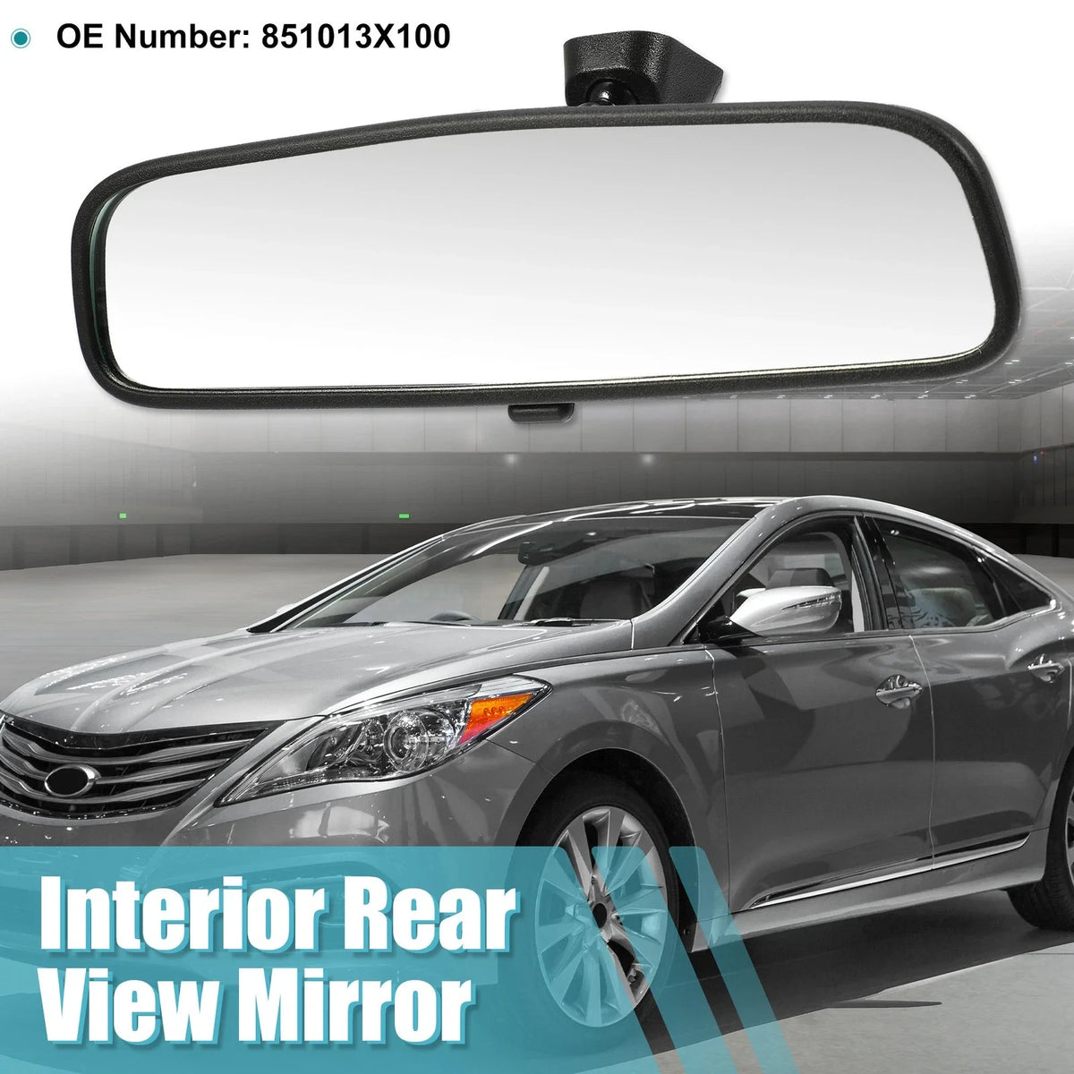 Inner Rearview Mirror No. 851013X100 for Hyundai Sonata (2016–2019)