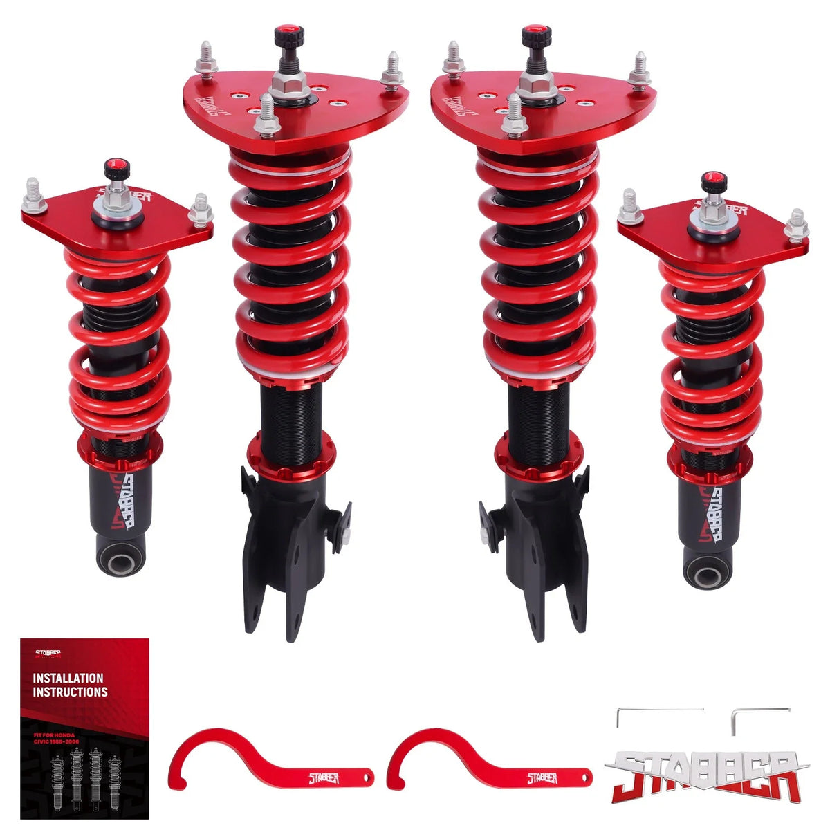 2X Shock Struts Coilover for Subaru WRX/STI (2015–2021)