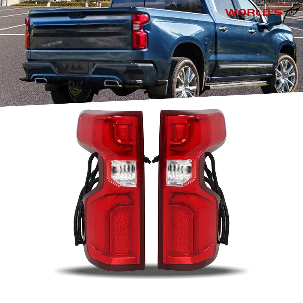 LED Tail Lights for Chevy Silverado 1500 (2019–2023) Left & Right