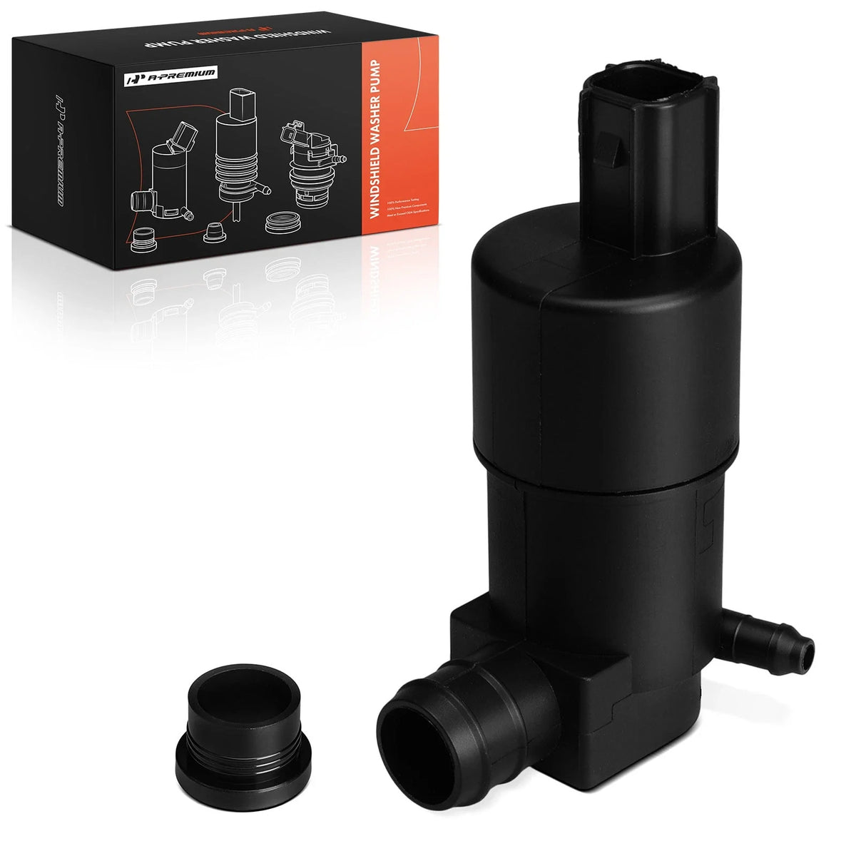 Windshield Washer Pump with Rubber Grommet for Ford Focus (2012–2018)