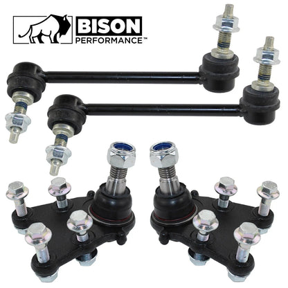 4pc Front Sway Bar Link Lower Ball Joint Set for GMC Chevrolet