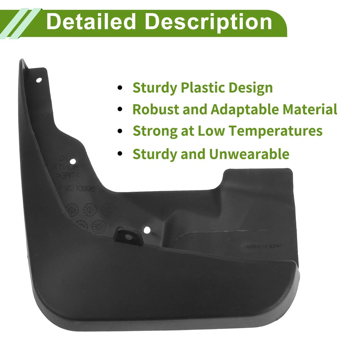 1 Set of Mud Flaps for Dodge Journey (2007-2021) - Splash Guards