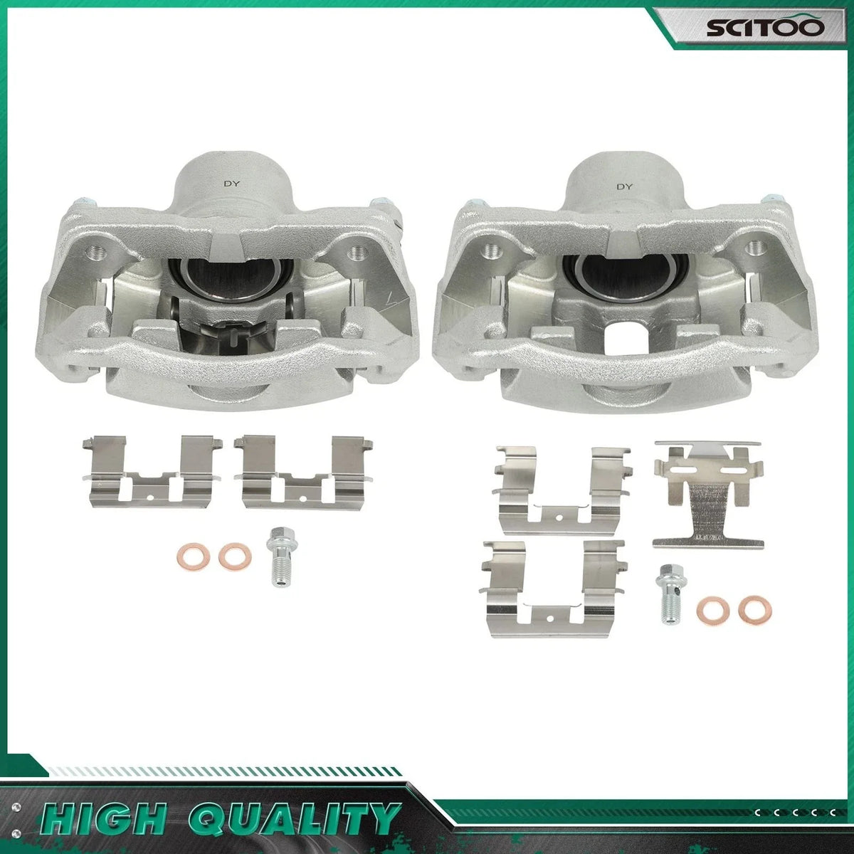 Front Left Right Brake Calipers for Acura Integra (1997–2001)