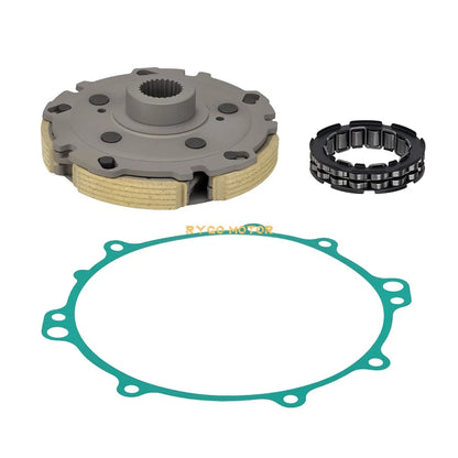 Gasket, Wet Clutch Carrier & One Way Bearing for Yamaha Grizzly Kodiak 400-450
