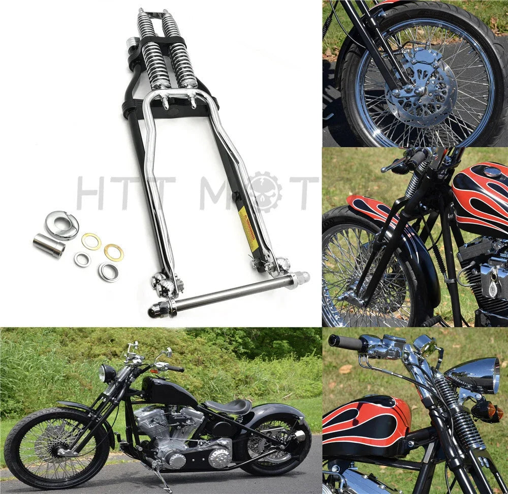 Springer Front End Assembly for Dyna/Sportster Harley Chopper (+2", -2", -4")