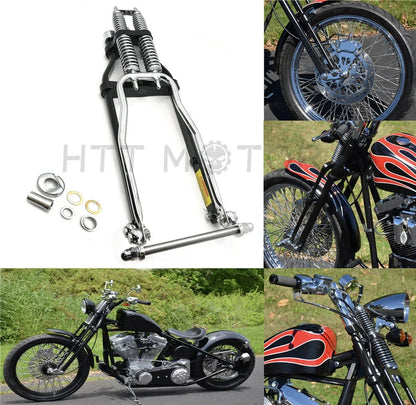 Springer Front End Assembly for Dyna/Sportster Harley Chopper (+2", -2", -4")
