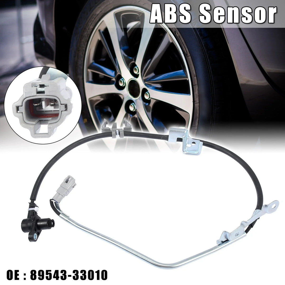 Front Left ABS Wheel Speed Sensor for Toyota Camry Avalon Lexus 