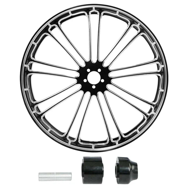 Single Disc Hub Front Wheel Rim 26" x 3.5" for Harley Street Glide 1997-2021