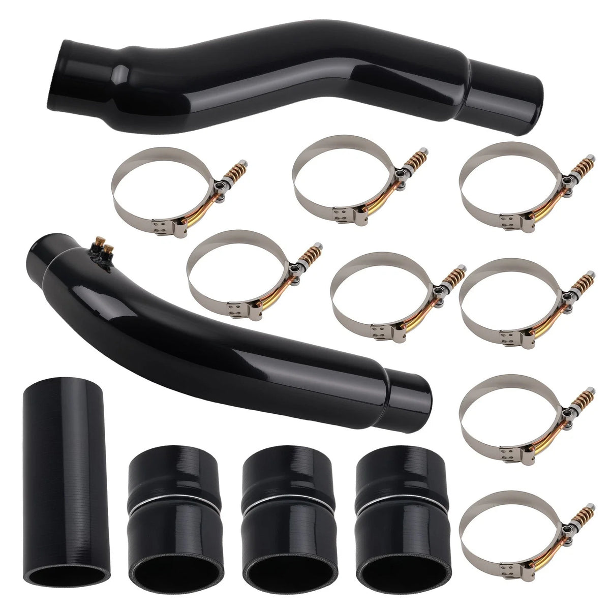 Intercooler Pipe & Boot Kit for Dodge 5.9L Cummins (2003–2007) Black