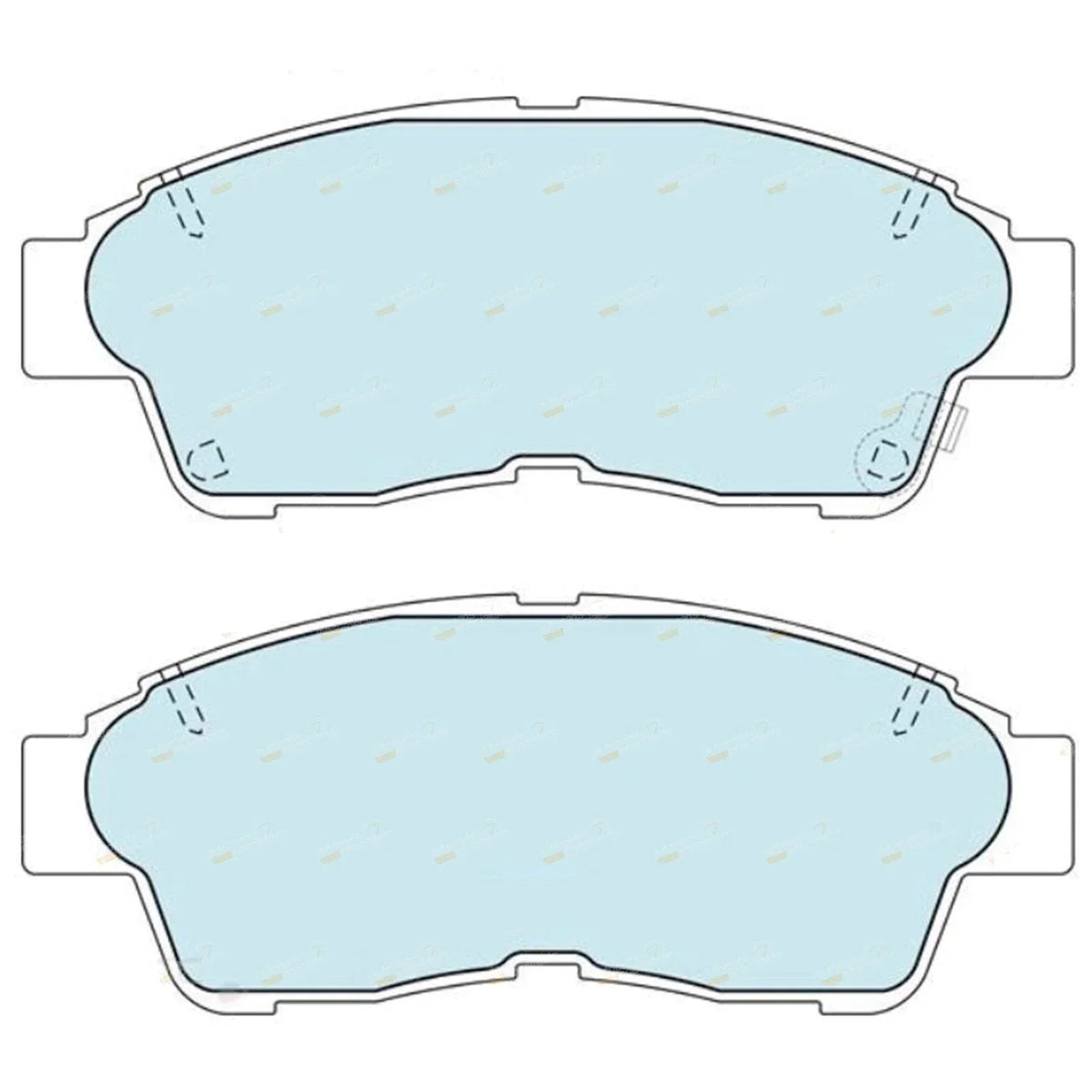 Brake Pads Set for Toyota Corolla (1991-2001)