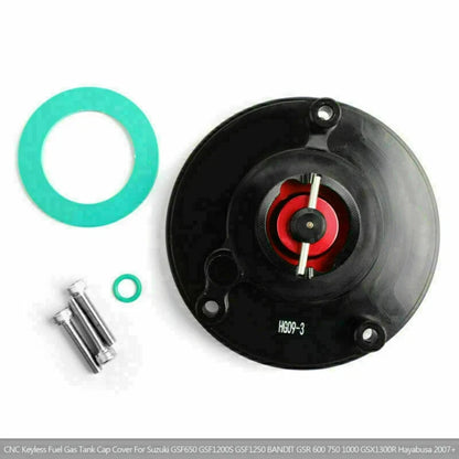 Fuel Cover Cap Keyless for Suzuki SV650 SV1000 (2003-2018)