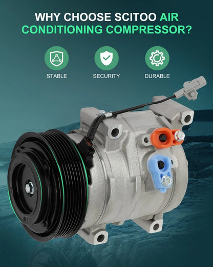 A/C Compressor 2.4L for Scion tC Base (2007-2010)